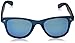 Polaroid Sunglasses Unisex-Adult Pld6009sm PLD6009SM Polarized Wayfarer Sunglasses, Blue Transparent/gray Blue Mirror Polarized, 50 mm