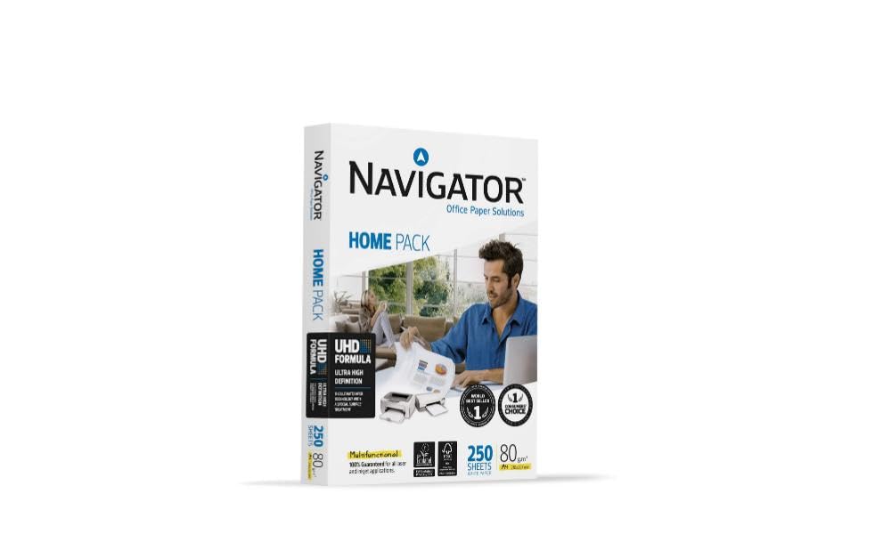 Navigator A4 80gsm Home-Pack Universal Copy/Laser/Inkjet FSC (250 sheets), White