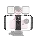 Ulanzi U Rig Pro Video Rig for iPhone, Phone Stabilizer Rig w Triple Cold Shoe Mount,Phone Tripod Mount for iPhone 11 Pro Max XS Max X 8 7 6 plus OnePlus 7 Pro Samsung Google Pixel Vlogging Filmmaking