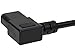 SF Cable 10ft Left Angle NEMA 5-15P to C13 Power Cord, 10Amp, 18/3 AWG, Compatible with HDTV, LCD Plasma, DLP TV, PC, Monitor, Printer, hubs, switches,
