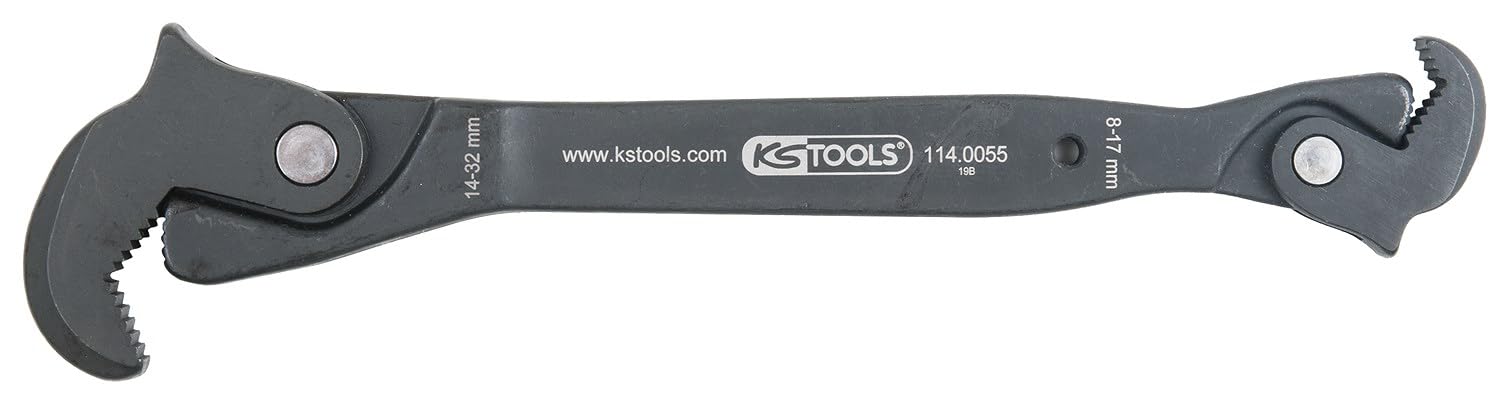 KS Tools 114.0055 Single-Lever Multi-Function Key 8-17/14-32 mm Grey