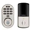 Kwikset 99380-001 Halo Wi-Fi Smart Lock Keyless Entry Electronic Keypad Deadbolt Featuring SmartKey Security, Satin…