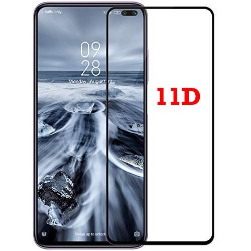 ShopeeQ Screen Protector for Xiaomi Poco X2 | Redmi K30 Tempered Glass Full Glue Edge to Edge scratchproof Guard And Fre