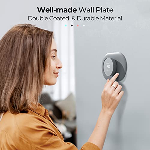 Cossylife Wall Plate for Google Nest Thermostat, Nest Thermostat Trim