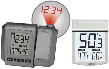 Amazon.com: Atomic (Radio Controlled Projection Alarm Clock, with