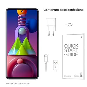 Samsung Galaxy M51, Smartphone, Display 6.7" Super AMOLED Plus, 4 Fotocamere, 128GB Espandibili, RAM 6 GB, Batteria 7000 mAh, 4G, Dual Sim, Android 10, Nero [Esclusiva Amazon] - immagine 7