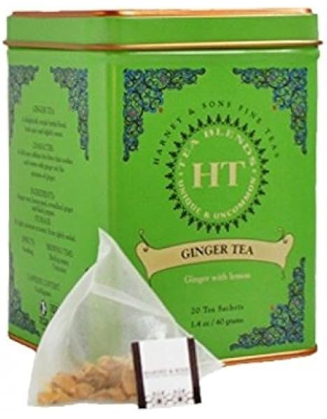Harney & Sons Ht Infusión Jengibre Y Limón Lata Pirámides De Seda: Amazon.es: Electrónica