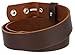 One Piece Full Grain Buffalo Leather Replacement Belt Strap 1-1/2