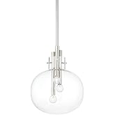 Hudson Valley Lighting Hempstead - 3 Light Pendant-16.75 Inches Tall and 13.75 Inches Wide-Polished Nickel Finish