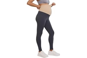 Motherhood Maternity Womens Essential Stretch Full Length Secret Fit Over The Belly Pregnancy Legging