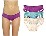 3P-13105-A-XL Christian Siriano New York Boylegs / Panties for Women (Pack of 3)