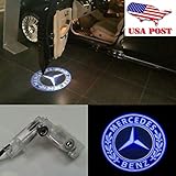 2X LED Door Courtesy Light Laser Shadow Logo Projector Lamp For Mercedes Benz W164 ML280 ML300 ML320 ML350 X164 GL320 GL350 GL420 W251 V251 R280 R300 R320 Welcome Light CNAutoLicht #1