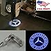 2X LED Door Courtesy Light Laser Shadow Logo Projector Lamp For Mercedes Benz W164 ML280 ML300 ML320 ML350 X164 GL320 GL350 GL420 W251 V251 R280 R300 R320 Welcome Light CNAutoLicht #1