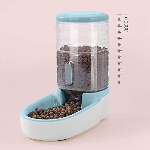 Yinrunx Automatic Dog Water Bowl with Wide Bowl for Dogs Cats Pets Puppy Kitten with 3.8 L Capacity, Gravity Waterer Easy Cleaning Safety Twist Mouth Ring with Dog Food Recipe Ebook