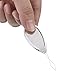 Shappy 30 Pack Silver Needle Threader Tone Wire Loop Aluminium Stitch Insertion Hand Machine Sewing Tool for Embroidery Floss DIY Sewing Knitting Crafts