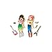 T.S. Shure Fashion-A-Belles Rockstar Wooden Magnetic Dress-Up Dolls
