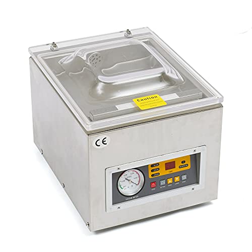 Vakuumierer Vakuumiergerät Vakuummaschine Einschweißgerät Edelstahl Industriell Profi Tisch DZ-260 120W