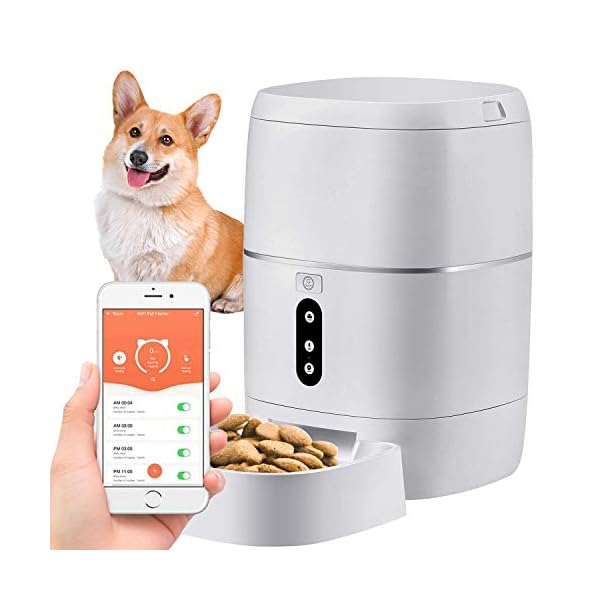 app controlled dog feeder