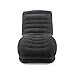Intex Inflatable Contoured Mega Lounge Chair with Built-in Cup Holder, Black
