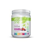 Vega One-All-In-One Plant Based Protein Powder, Mixed Berry, 0.94 lb, 10 Serving