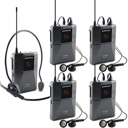 EXMAX UHF-938 UHF Acoustic Transmission Wireless