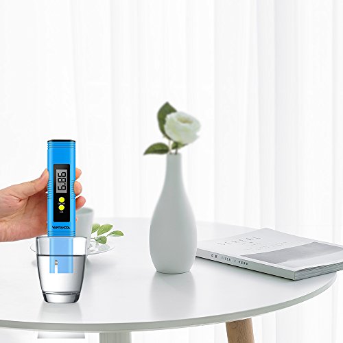 Digital PH Meter, VANTAKOOL PH Meter 0.01 PH High Accuracy Water Quality Tester with 0-14 PH Measurement Range for Household Drinking, Pool and Aquarium Water PH Tester Design with ATC (Blue) - Thumbnail 6