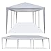 Smartxchoices Outdoor Camping Party Wedding Tent Patio Tent Gazebo Canopy with Side Walls (White,10' * 30') …