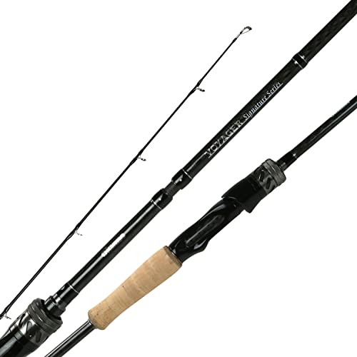 Okuma Voyager Signature 4 Piece Lightweight Carbon Travel Freshwater Rod, VSS-S…
