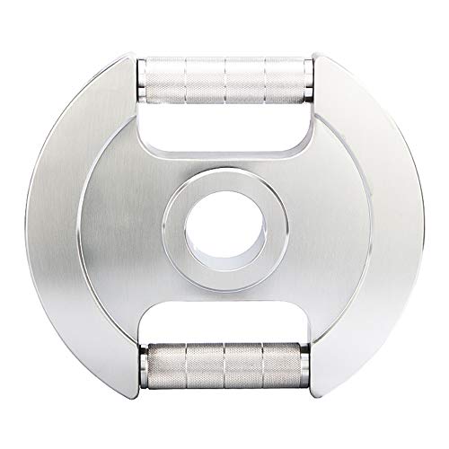 Barbell-Standard-2-Inch-Bumper-Weight-Plates-304-Stainless-Steel-Multi-Function-Grip-for-Olympic-Bar-Strength-Training-Weightlifting-Fitness-Single
