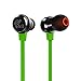 SoundPEATS M20_Green In-Ear Headphones Noise Cancelling Earphones Stereo Ergonomic Comfort-Fit Earbuds with Microphone, Green