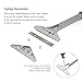 ORIENTOOLS Heavy Duty 4-inch Razor Blade Scraper with Long-Handle, Cleaning Glass Wall Scraper, Painting stripping tools,Tile Adhesive Removal