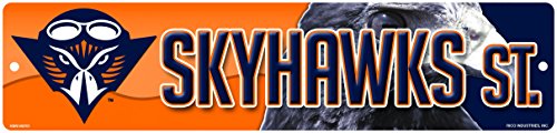 NCAA Tennessee Martin Skyhawks High-Res Plastic Street Sign