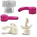 Ultimate Magic Wand Attachments Kit Collection for Hitachi Magic Wand Original, Z Wand Love Magic, & Shibari My Wand Massager - Includes 5 attachments Multipack for Power Magic Wand massager - includes Hummingbird for Men and Women G Spot, TriGasm, Straight and Curved Attachment for Men, Women and Couples