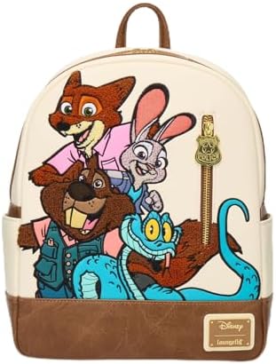 Amazon.com: Loungefly Disney Zootopia Nick & Judy Stacked Mini