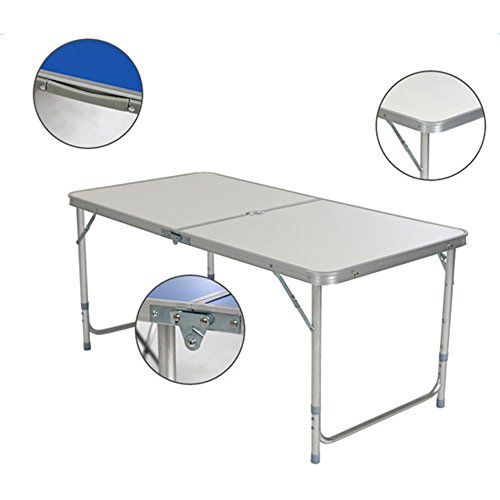 FCH® 4′ Folding Table Portable Table Indoor Outdoor Picnic Party Dining Camping use table(Chairs not included)