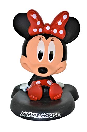 PVC Bobble Head Figure Car Dashboard Office Home Accessories Ultra Detail Doll (Minnie) - Thumbnail 6
