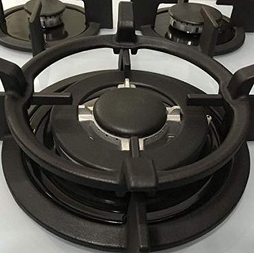 Gas Cooktop Black Cast Iron Stove Rack Trivets Wok Support Ring (A)