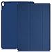 KHOMO iPad Pro 10.5 Inch Case - Dual Twill Blue Super Slim Cover with Rubberized Back and Smart Feature (Built-in Magnet for Sleep/Wake Feature)