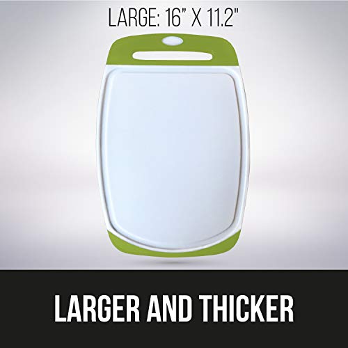 GORILLA GRIP Original Oversized Cutting Board, Large Size, 16 Inch x 11