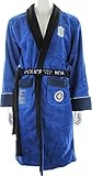 Doctor Who Embroidered Tardis Blue Fleece (One Size Fits Most) Unisex Robe