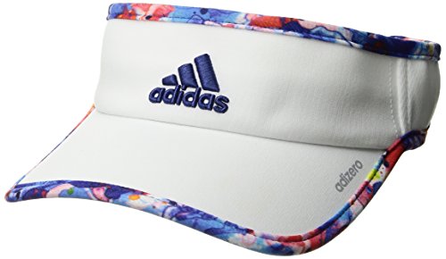 adidas Women's Adizero II Visor, White 