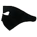 ZAN Headgear Full Face BLACK Neoprene Protective Facemask