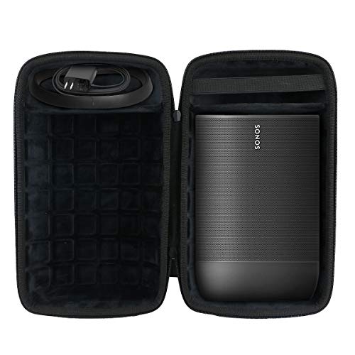 co2CREA Voyage Stockage Porter Étui Housse Case pour Sonos Move Enceinte Bluetooth