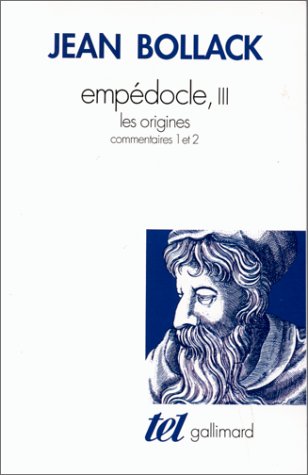 Empédocle by Jean Bollack