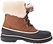 crocs Men's AllCast II Luxe Snow Boot, Wheat/Black, 11 M US