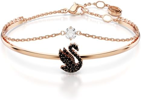 SWAROVSKI　Swan Lake バングル　Mサイズ Amazon.com: Swarovski Crystal Authentic Swan Lake Bangle, White