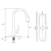 SHACO Stainless Steel Pull Down Sprayer Kitchen Faucet, Kitchen Sink Faucet With Deck Plate