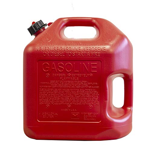 Quick-Flow Spout 5610 Gas 5-Gallon Auto Shut Off Gasoline Can