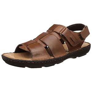 Hush Puppies Men’s Track Leather Athletic & Outdoor Sandals