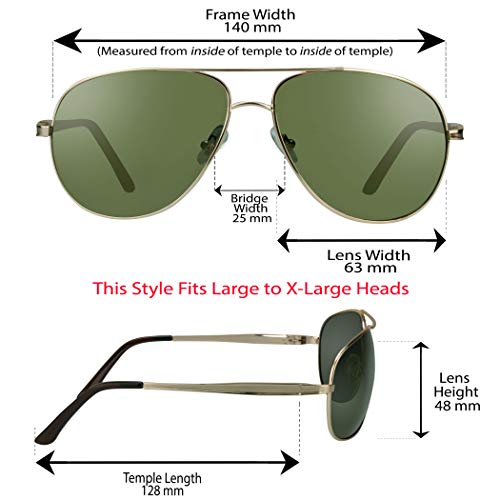 extra large aviator sunglasses